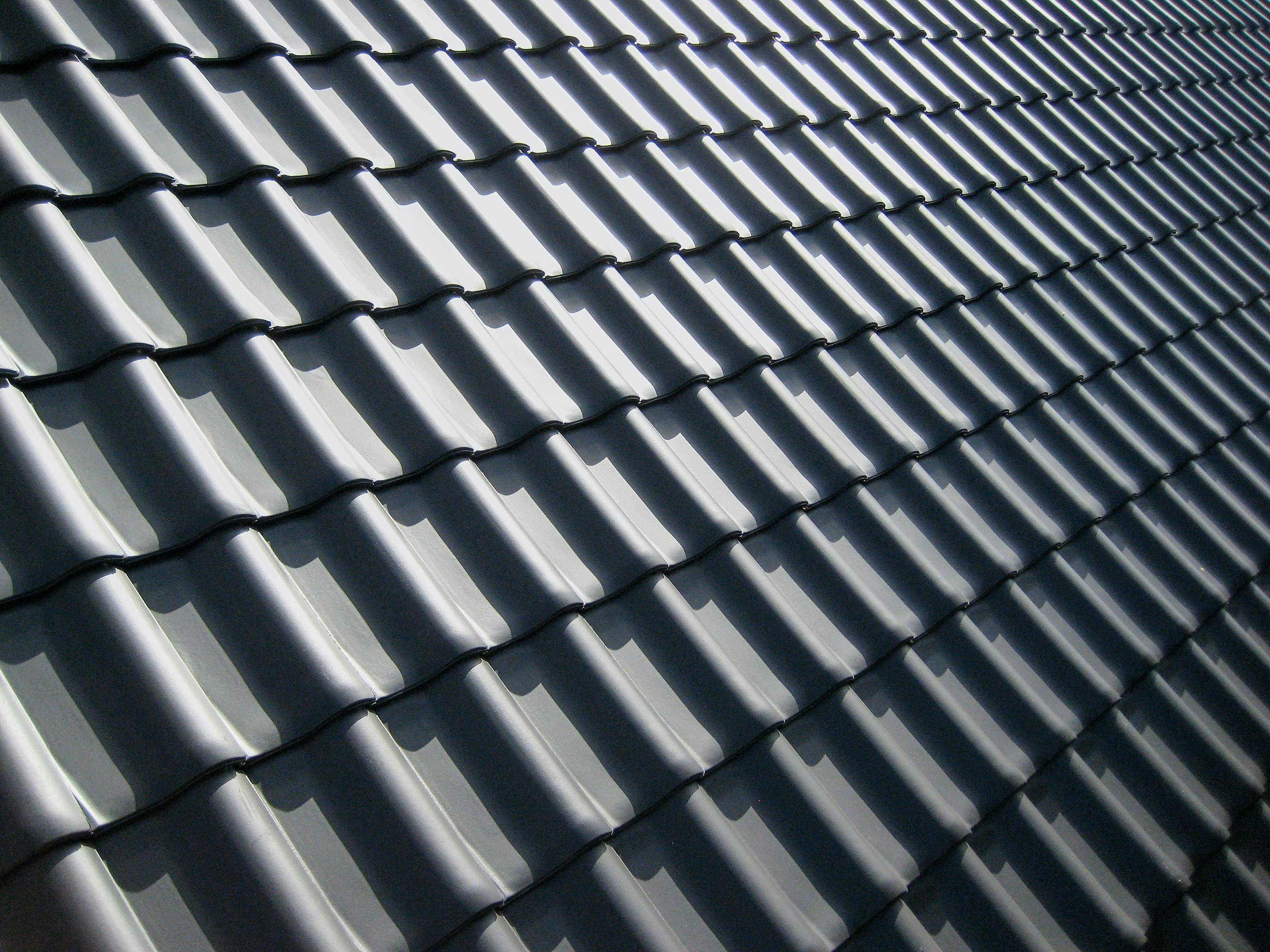Picture of a metal roof